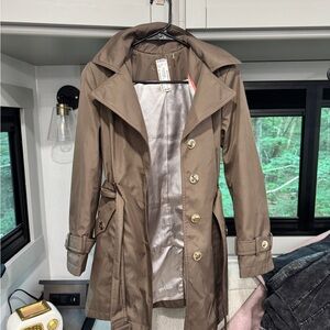 Calvin Klein Brown Trench Coat
